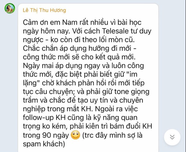 Kết quả học viên 1